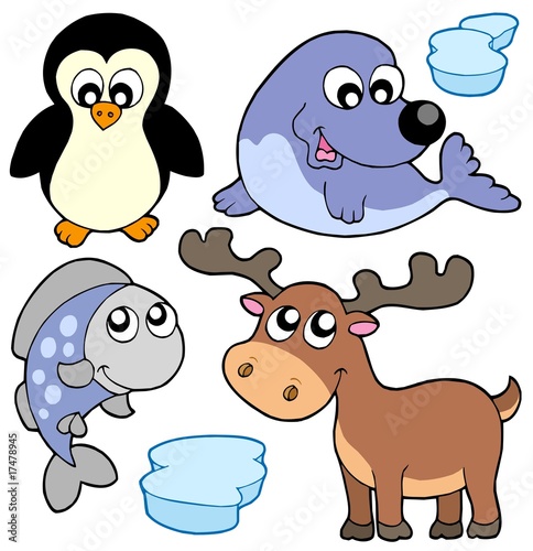Cute winter illustration