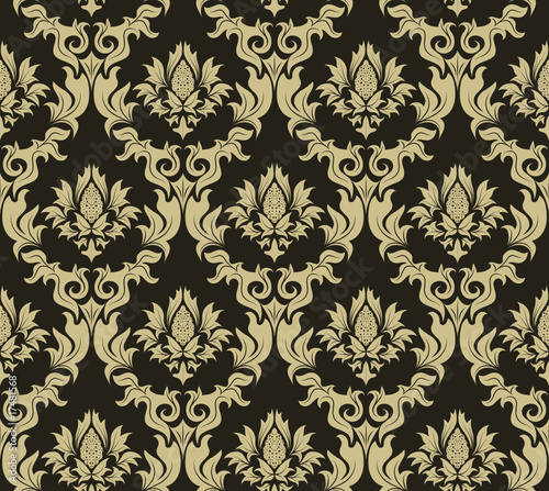 damask seamless pattern