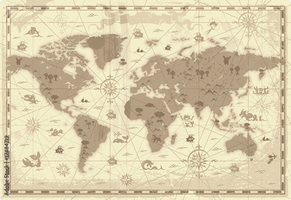Ancient World map