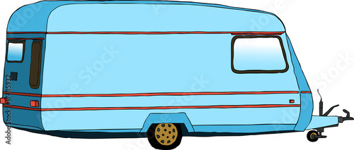 Travel trailer or caravan