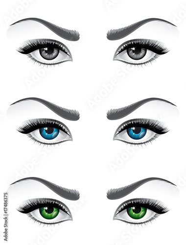 Woman eyes