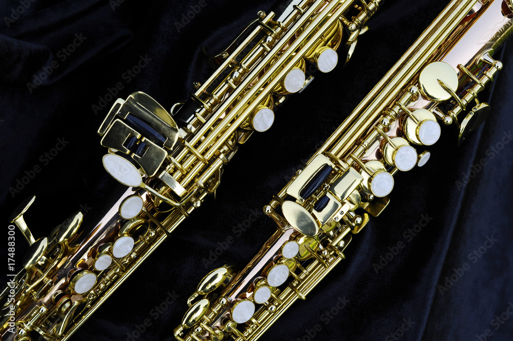 Obraz premium sax tasti