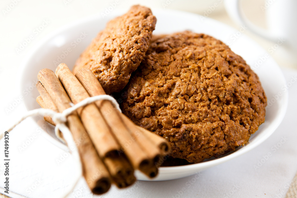 Fototapeta premium Cinnamon cookies