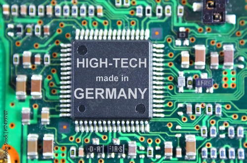 High-Tech made in Germany - Picture of Chip manuf. in Germany