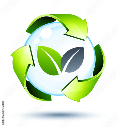 Obraz na płótnie recyclage nature w salonie