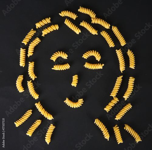 Obraz na plátně Faccia di pasta