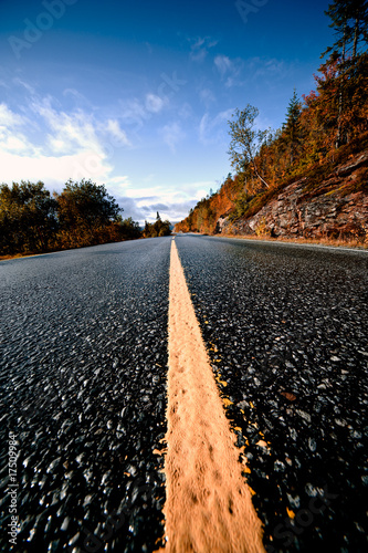 scandinavian road photo