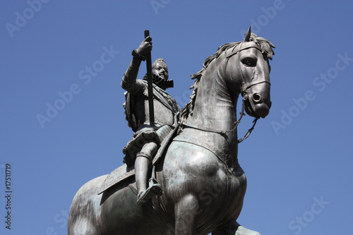 Madrid monument - king Philip III