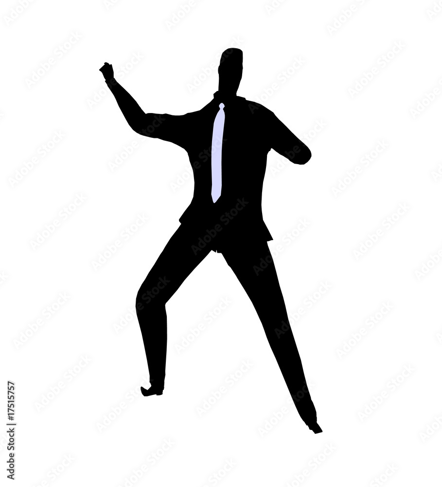 Male Business Silhouette Male Business Silhouette