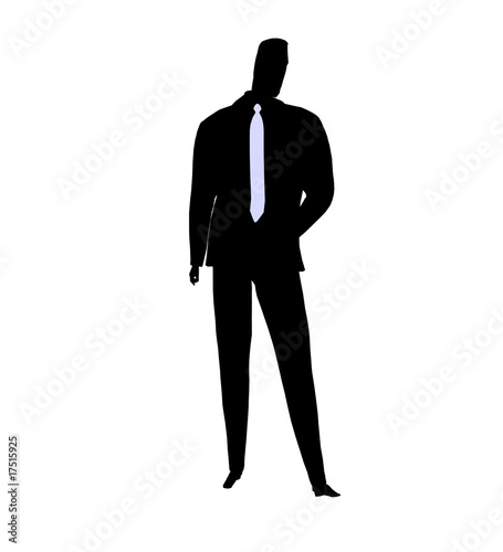Male Business Silhouette