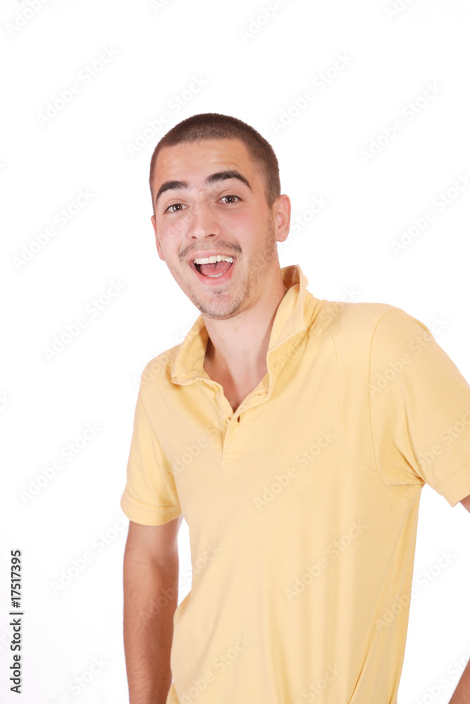 Fototapeta premium Portrait of a handsome young man