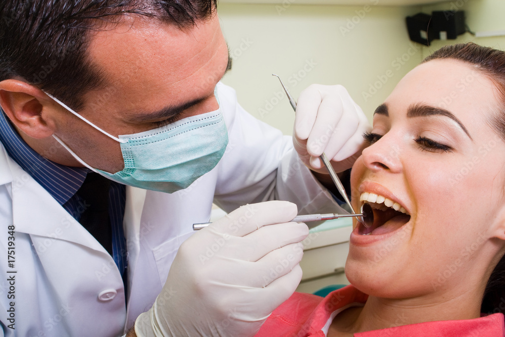dentist and patient dentist and patient