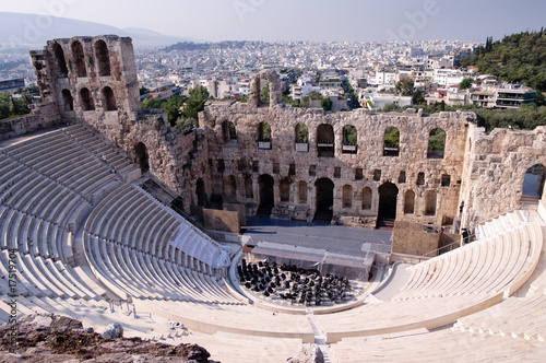 Ancient Odeum of Acropolis photo