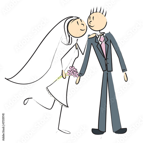 bonhomme mariage