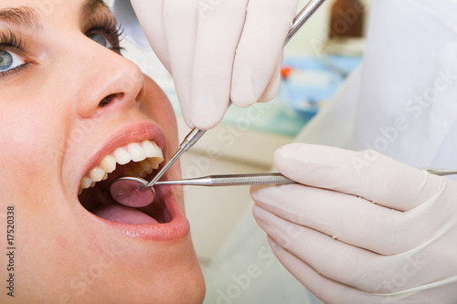 visiting dentist #17520338