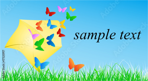 Butterfly in envelope