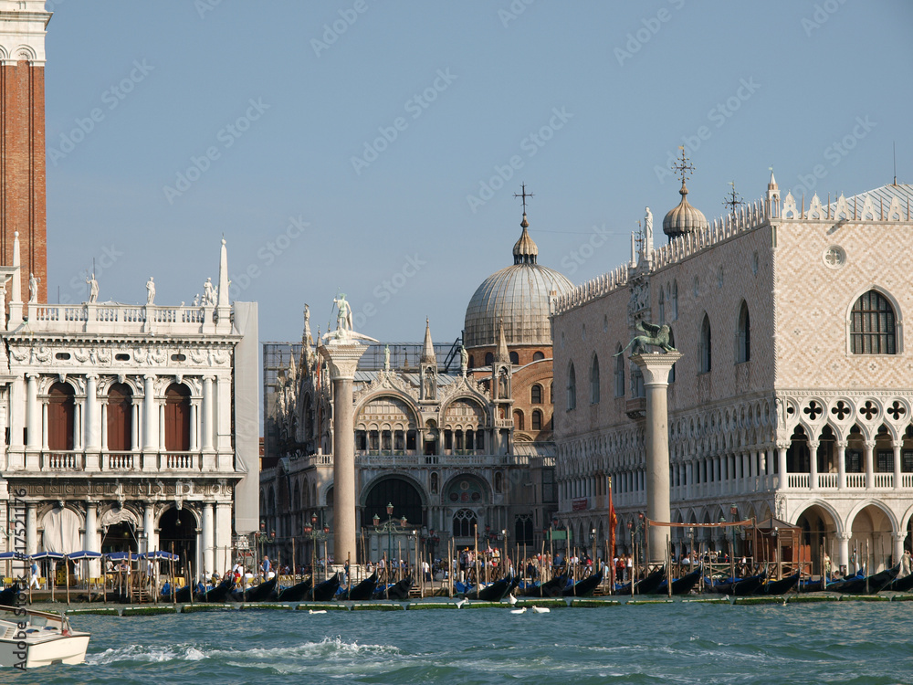 Seaview of Piazzetta San Marco and The Doge's Palace, Venice
