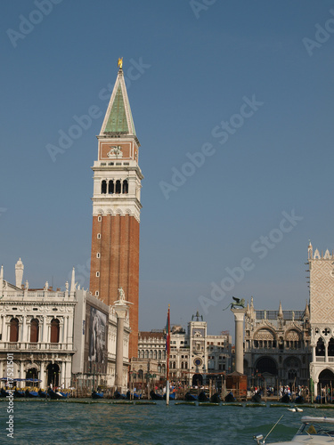 Seaview of Piazzetta and tower San Marco - Venice