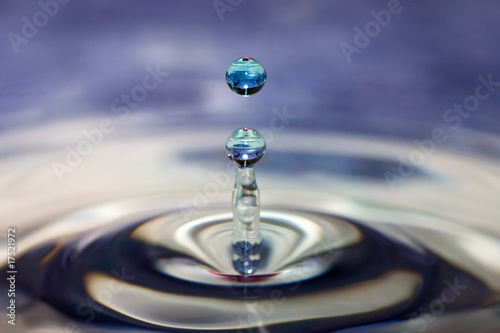 Macro of a Water Drop