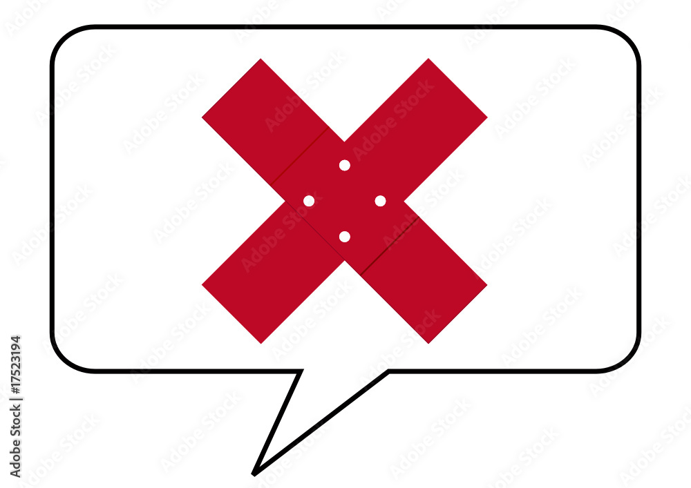 Obraz premium Hilfe abstrakt