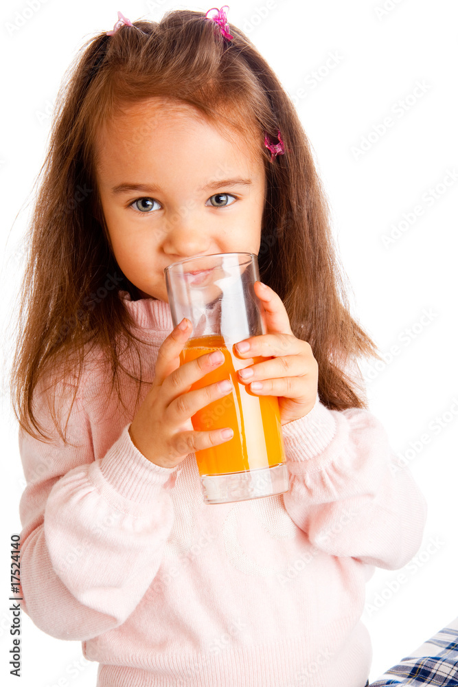 Girl with juice Girl with juice