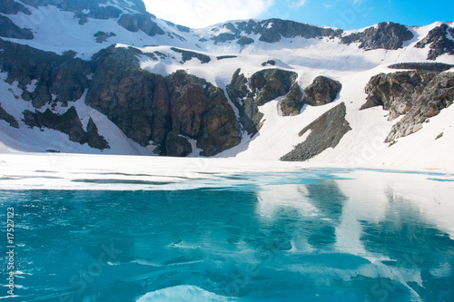 Lake in mountain