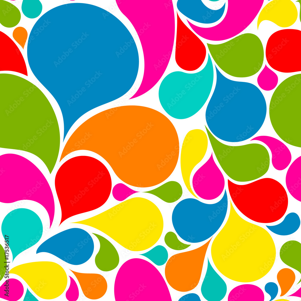 Colorful abstract seamless pattern