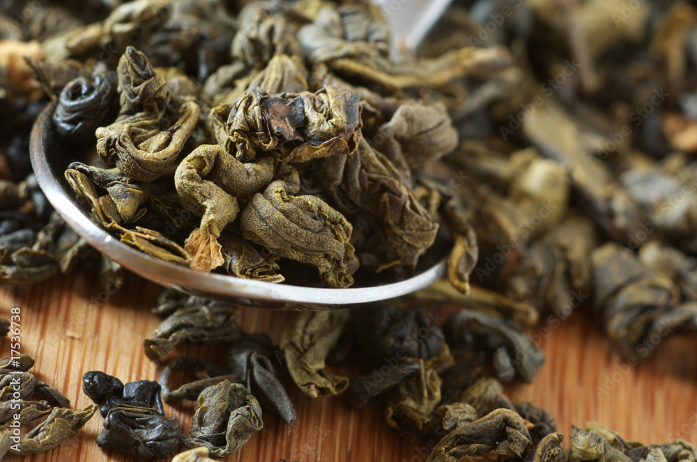 Aromatized green tea Aromatized green tea