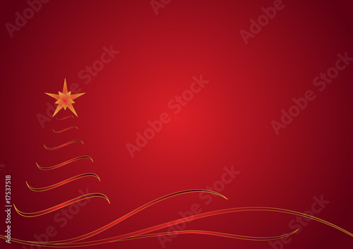 albero natalizio linee