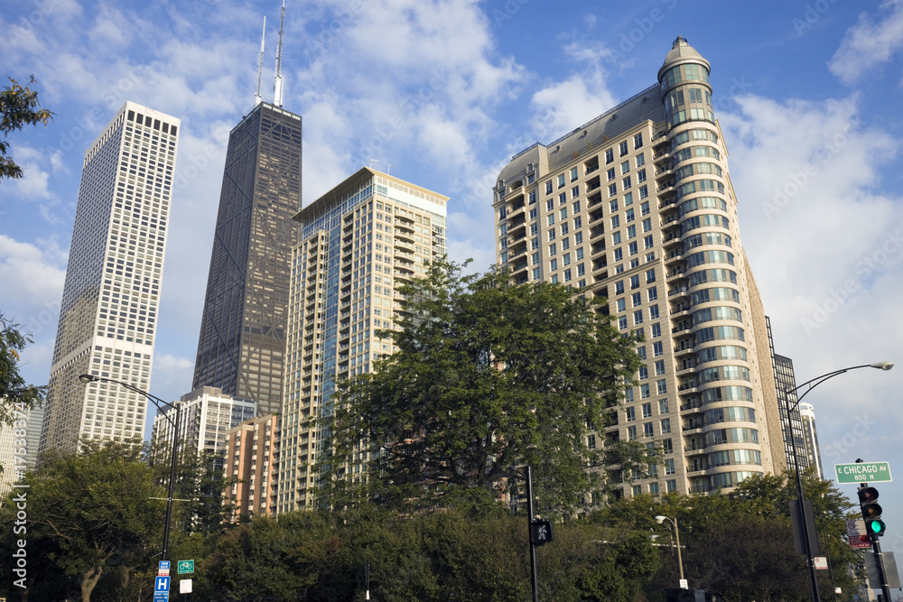 Fototapeta premium Gold Coast in Chicago