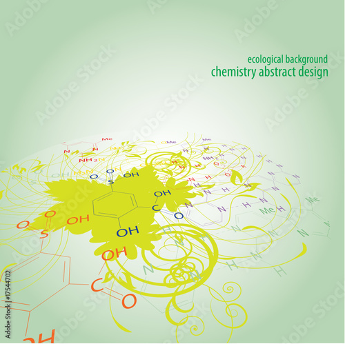 chemistry abstract design
