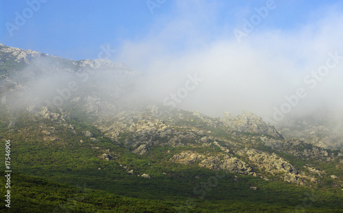 montagne du Nebbio en Corse