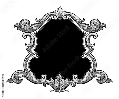 Night frame design element vector