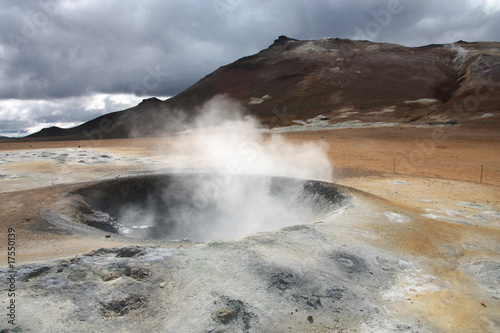Geothermal activity in Iceland