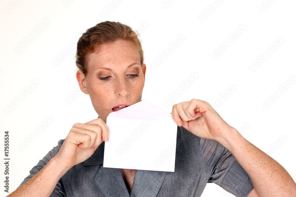Brief zukleben Brief zukleben