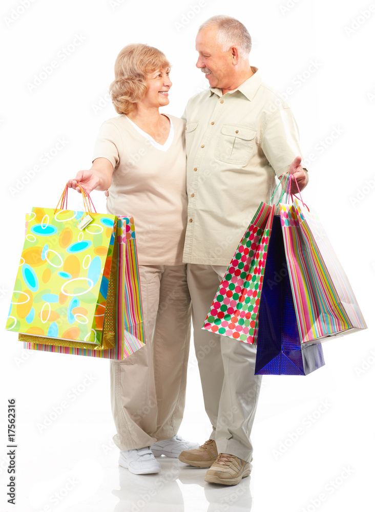 Shopping seniors Shopping seniors