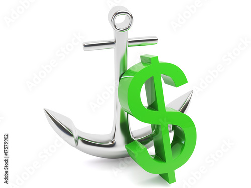 Anchor and dollar