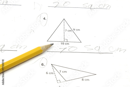 Area of triangles
