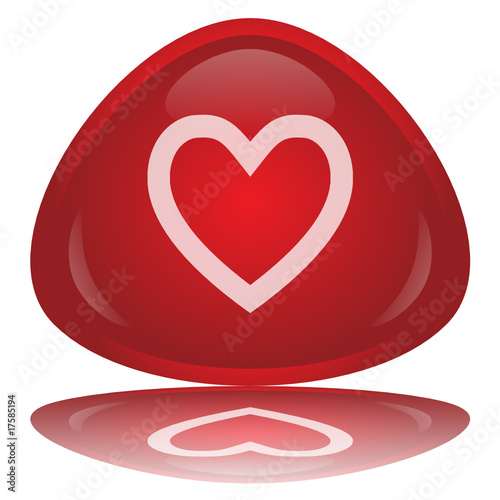 Bouton "Coeur" -- "Heart" Button