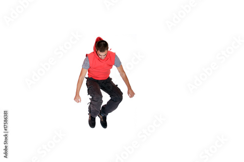 Man isolated on white