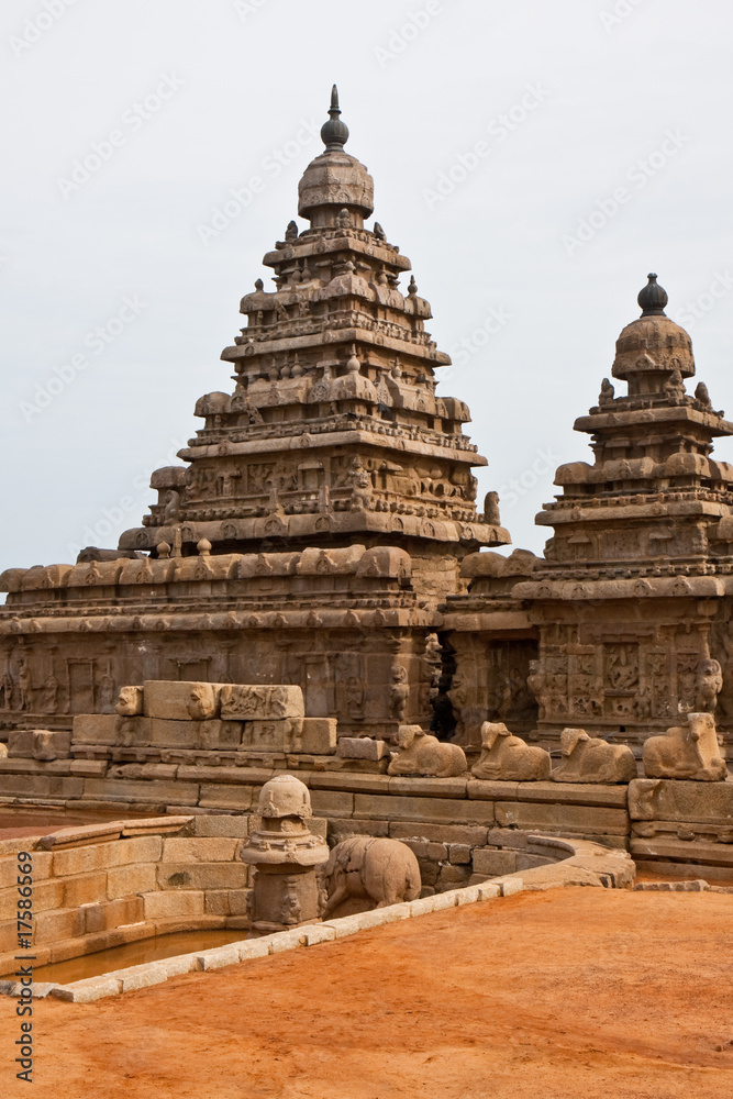 Seashore Temple at Mahabalipuram