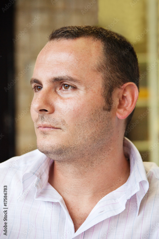 Obraz premium caucasian man