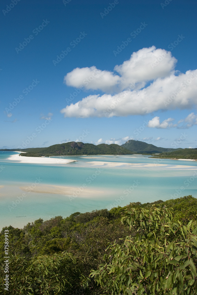 Fototapeta premium Whitehaven Beach, Queensland, Australia, August 2009