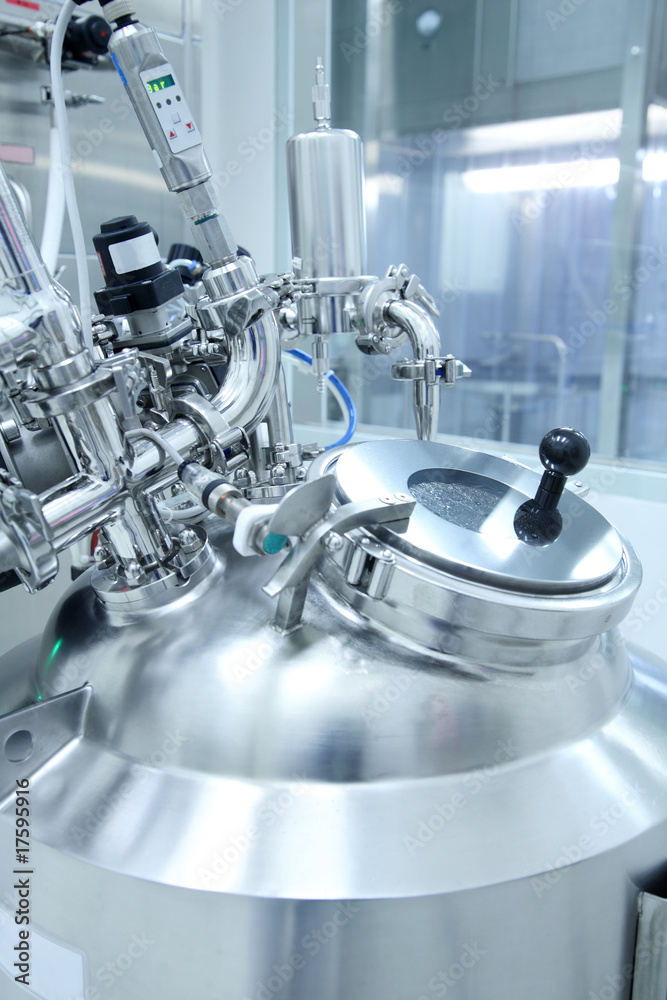 Pressure equipment in manufacturing facility Pressure equipment in manufacturing facility