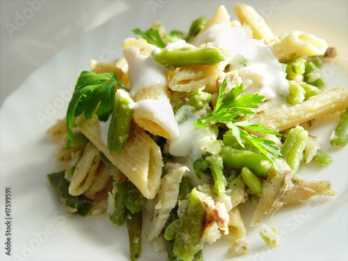 penne and codling