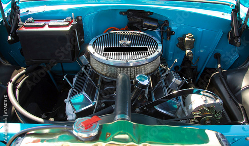 classic car engine