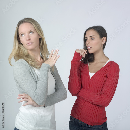 Photography dispute de femmes