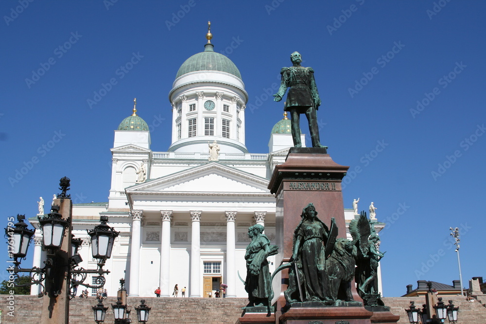 Fototapeta premium A cathedral in North Europe