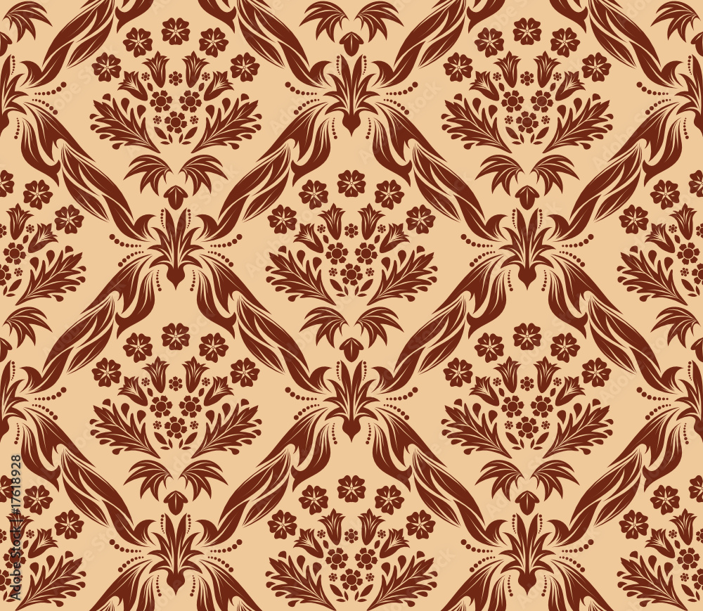 damask seamless background