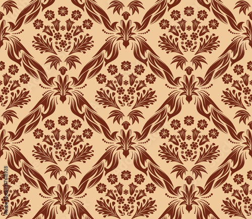 damask seamless background